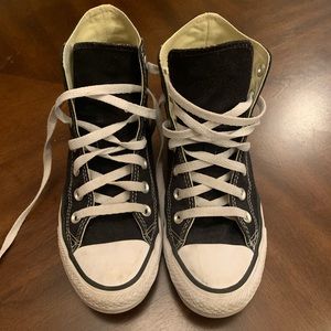 Black High Top Converse